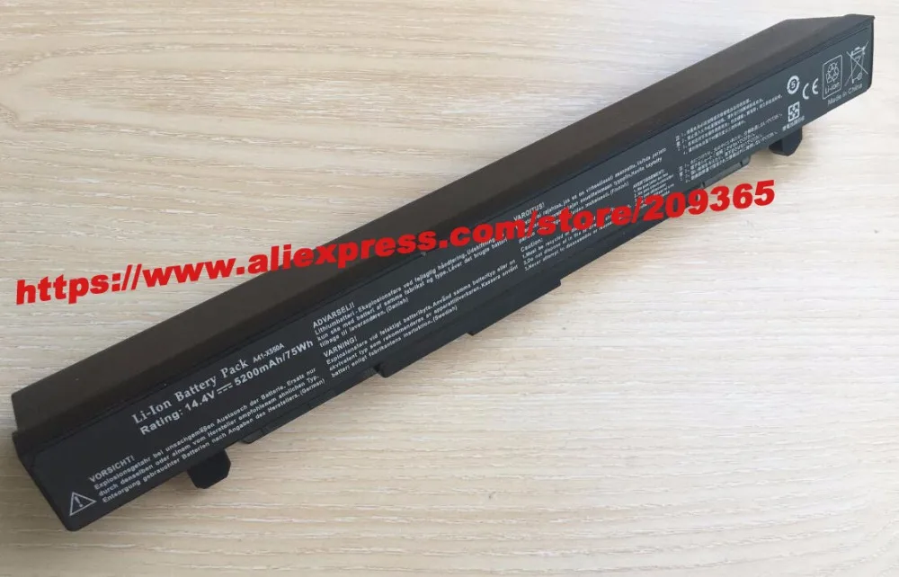Аккумулятор на 8 ячеек 4400 мАч для Asus K550V K550L K550C K450V K450L K450C F552V F552C F550V F550L F450V F450L A550V A550L