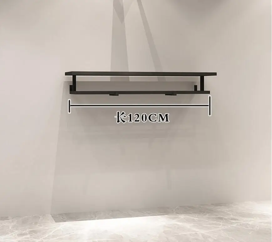 Simple wall hanging women's clothing store hanger rack children's clothing hanger