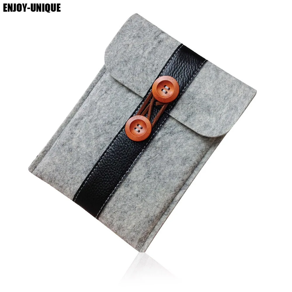 Wool Felt Чехол из искусственной кожи чехол для SONY PRS 600 eReader защитный чехол - Цвет: Wool Felt