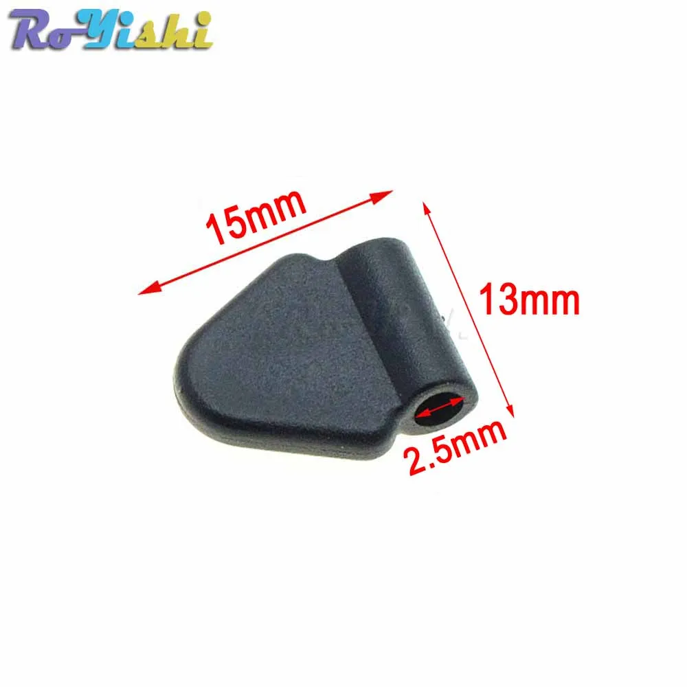 25pcs/pack 1/8&quot(2.5mm) Hole Plastic Bell Stopper Cord Ends Rope Slider For Apparel Backpack Garment Accessories | Дом и сад