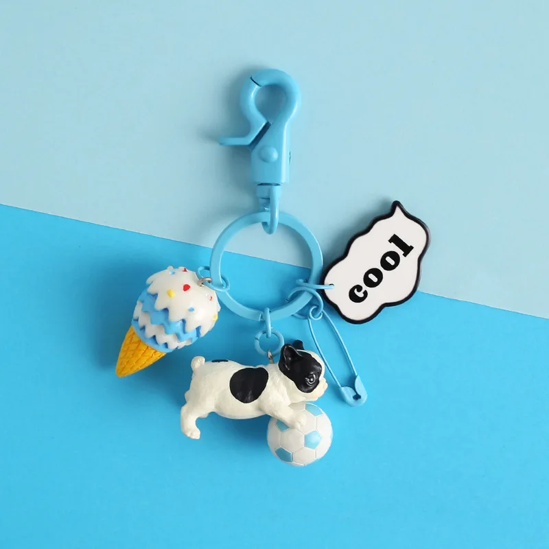 1 шт. подарок милая смола брелок для собак автомобиль кошелька товары животных