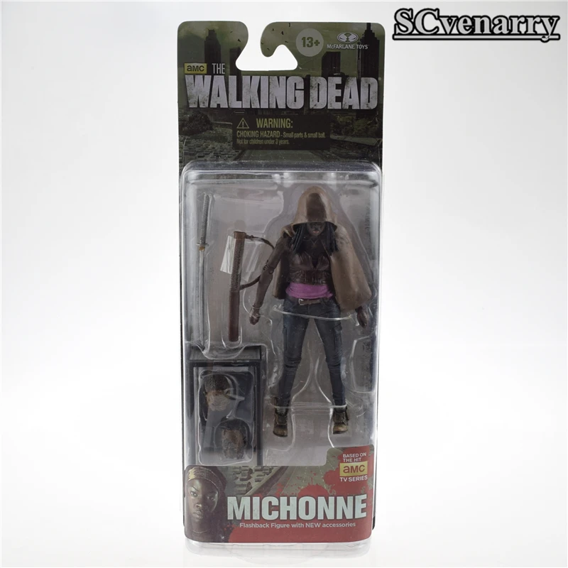 Полный комплект AMC The Walking Dead Рик Граймс Дэрил Диксон Гленн Ри Карл ПВХ фигурка