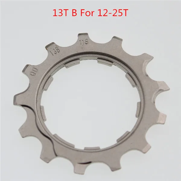 13T B for 12-25t Shimano Ultegra 6800 кассета Звездочка CS-6800 R8000 5800 11 скоростей маховик запчасти замок Кольцо Звездочка колеса - Цвет: 13T B for 12-25t