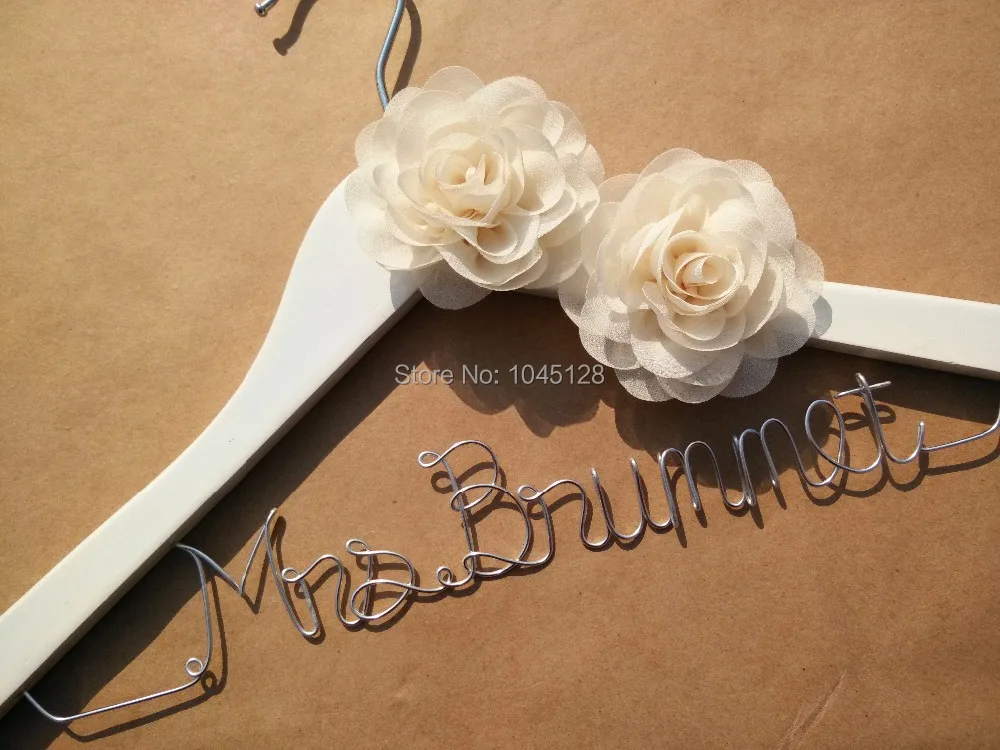Promotions Custom name hanger Unique wedding personalized Wedding dress Bridal Bridesmaids gift Wire | Дом и сад
