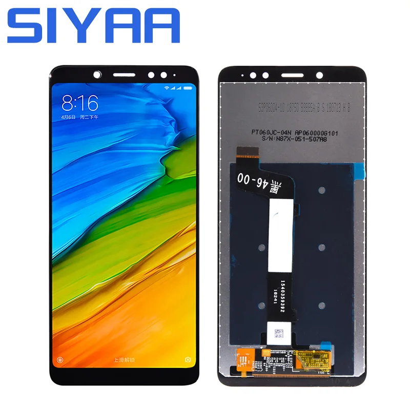 ЖК дисплей с дигитайзером в сборе для Xiaomi Redmi Note 5 сенсорный экран и рамкой