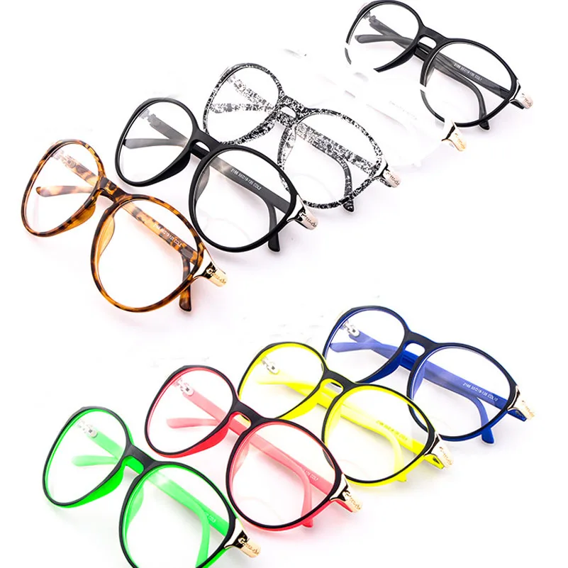 D VENI. веди Новый Личность Большой кадр оптические очки женские frame classic clear Винтаж