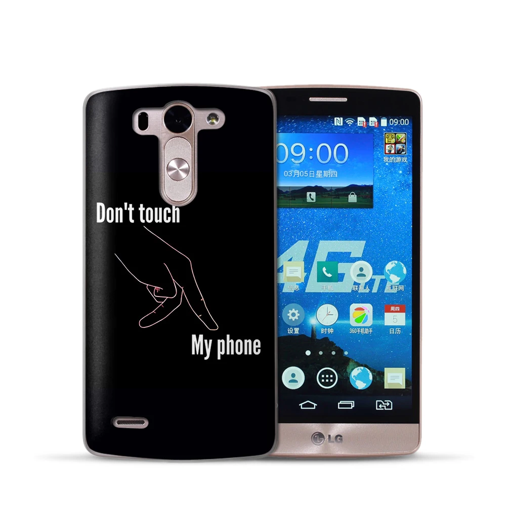 Забавный чехол не трогай мою кожу для LG Q6 G6 X Power 2 Screen G4 G5 Q8 K7 K8 K10 2017 силиконовый