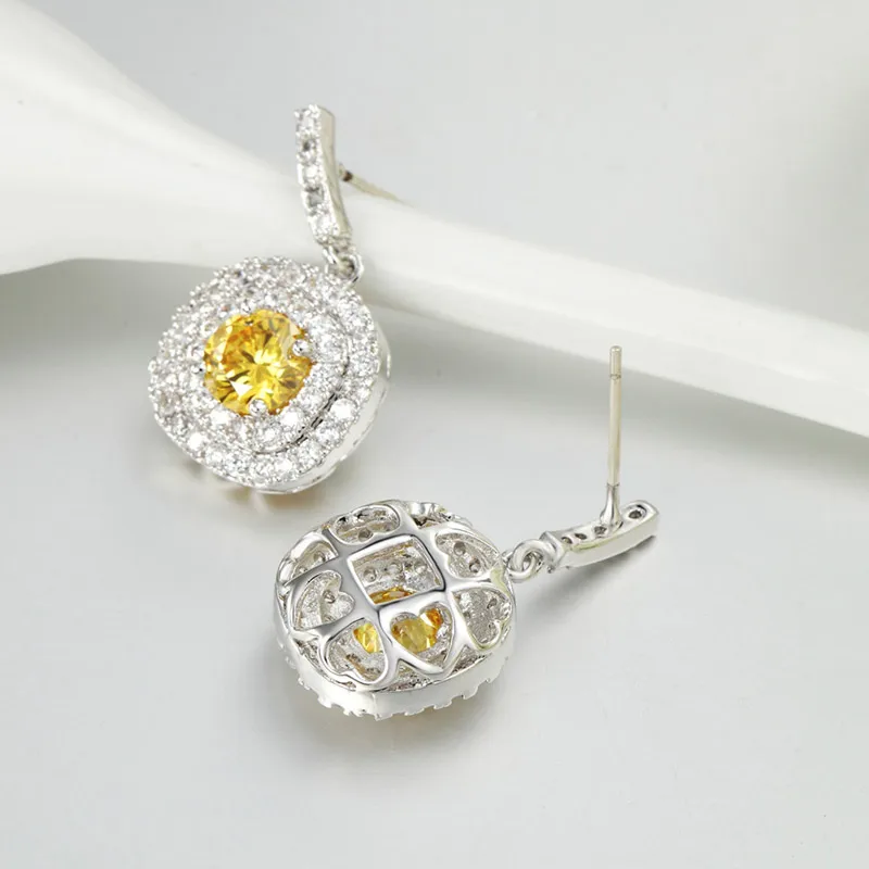 Neoglory Австрийские хрустальные стразы очаровательные свадебные Висячие серьги