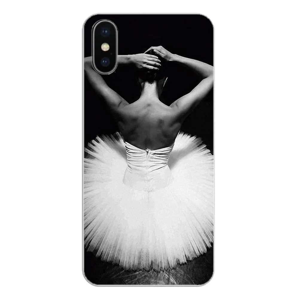 Cover For iPhone XS Max XR X 4 4S 5 5S 5C SE 6 6S 7 8 Plus Samsung Galaxy J1 J3 J5 J7 A3 A5 BALLERINA Ballet Dancer girl design |
