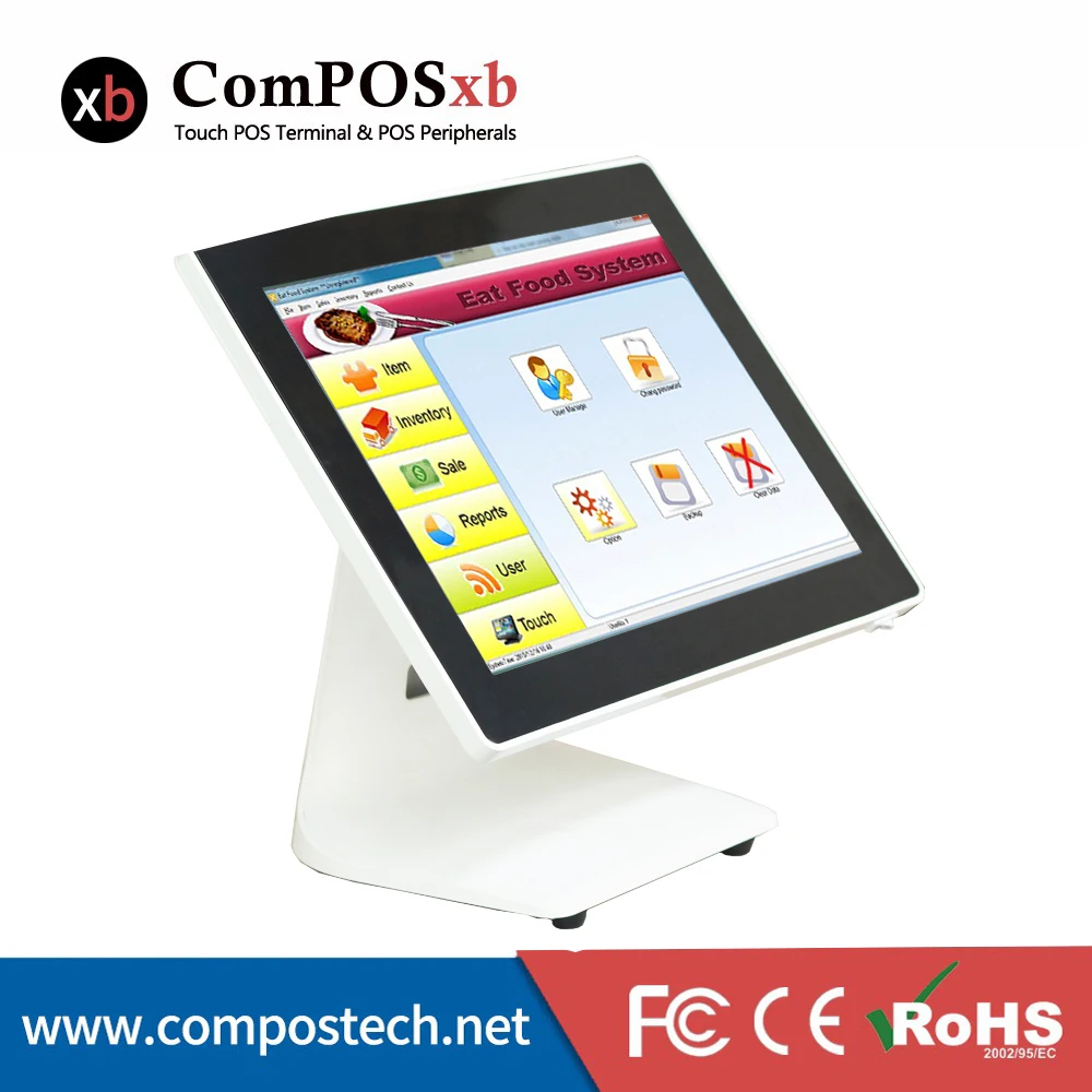Точка продажи Windows POS машина 15 &quotкассовый аппарат сенсорный экран терминал для