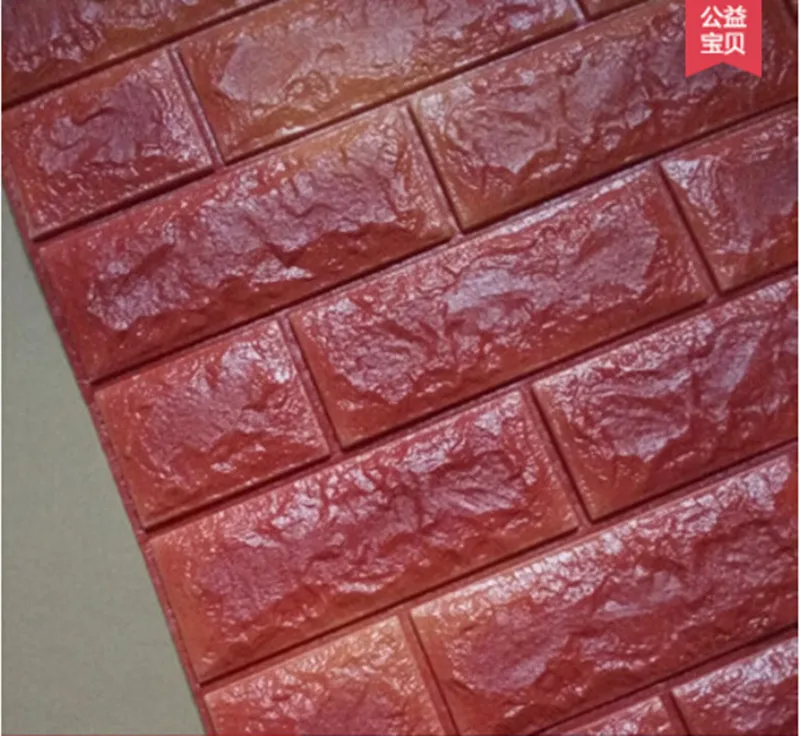 Трехмерные наклейки на стену 3d фон для дивана телевизора кирпичные обои бампер