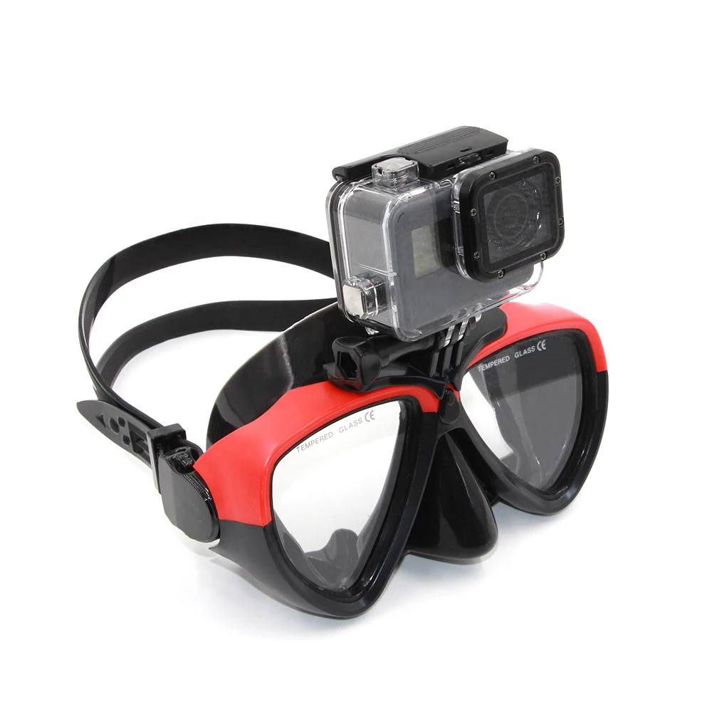 Набор аксессуаров для экшн камеры TELESIN маска дайвинга с креплением и коробка