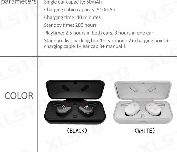 Ip010 x водонепроницаемые беспроводные Bluetooth наушники для мобильного телефона
