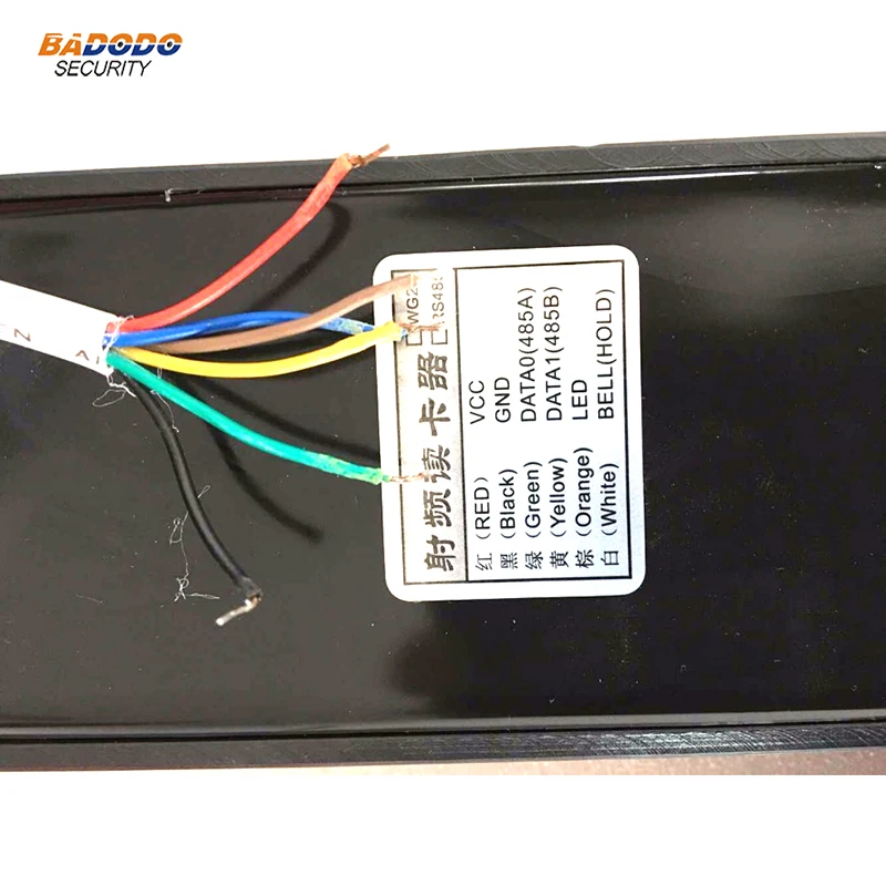 Водонепроницаемый среднего диапазона 125 кГц EM RFID считыватель карт Wiegand 26 Выход