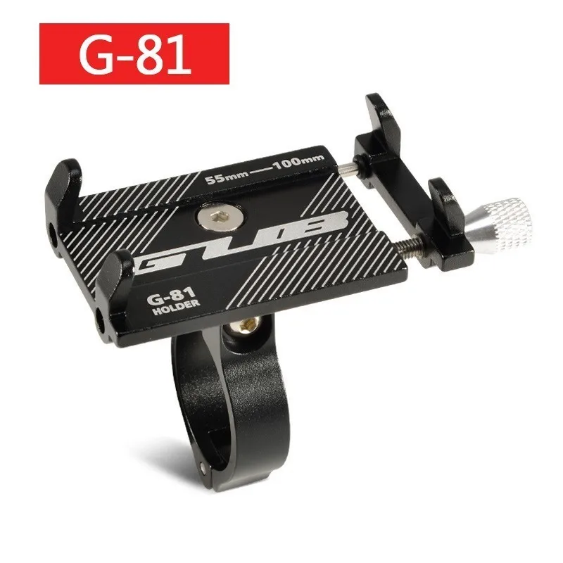 G-81 Black GUB G-81 G-85 G-88 G-99 PRO1 PRO2 Алюминий велосипедный держатель для телефона для 3,5-6,2 дюймовый смартфон Поддержка gps держатель для телефона на велосипед крепление - Цвет: G-81 Black