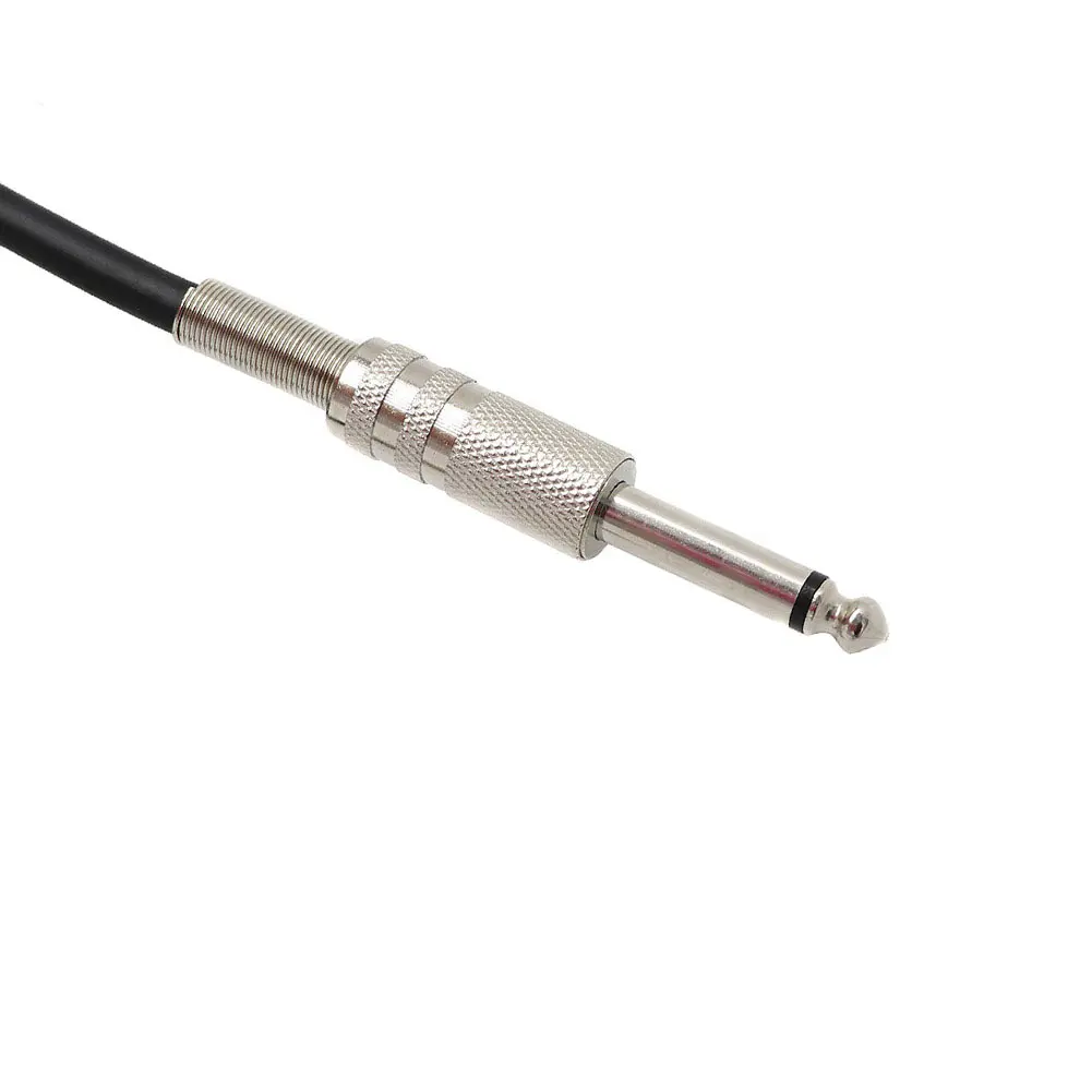Адаптер для микрофона с кабелем 3 контакта XLR мама до 1/4 "6 35 мм моно штекер|mic