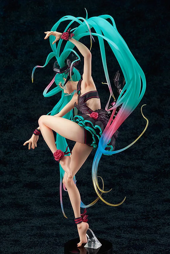 Аниме-фигурка MaxFactory miku mebae Ver фигурка для танца Хацунэ Мику 23 см модель из ПВХ