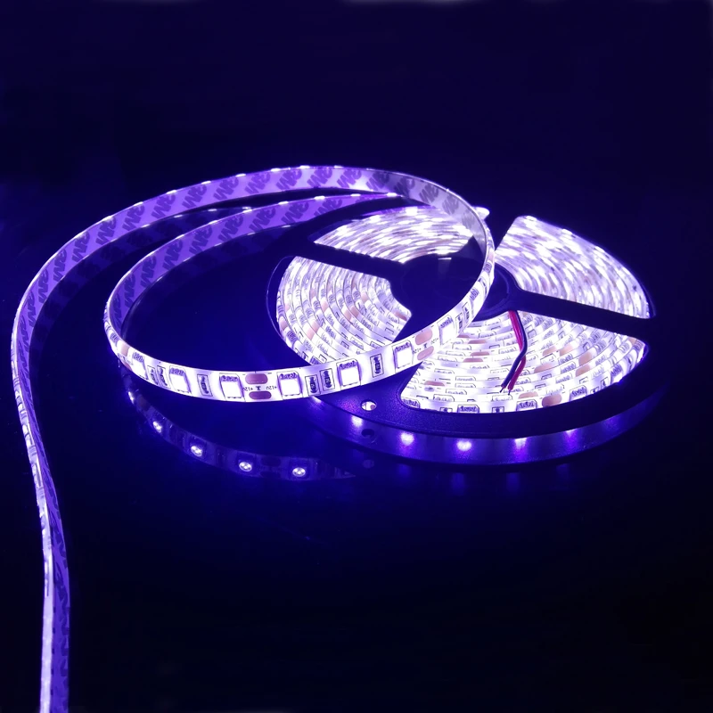 2 рулона 10 м IP65 водонепроницаемый 12V SMD 5050 60 светодиодный/m гибкая светодиодная