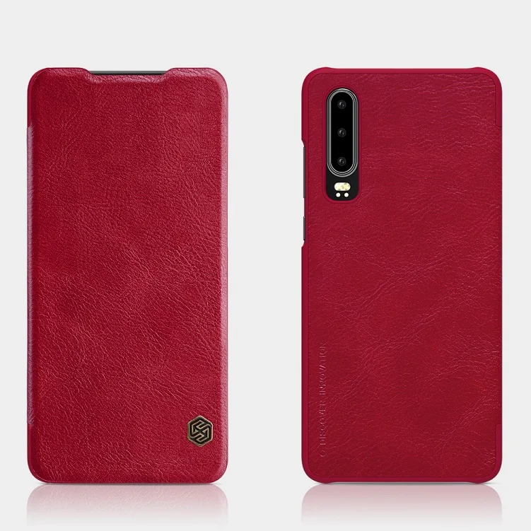 Для huawei p30 чехол 6,1 ''NILLKIN Винтаж Qin откидная крышка кошелек pu кожа PC задняя крышка для huawei p30 Pro Чехол для huawei P20 - Цвет: Red