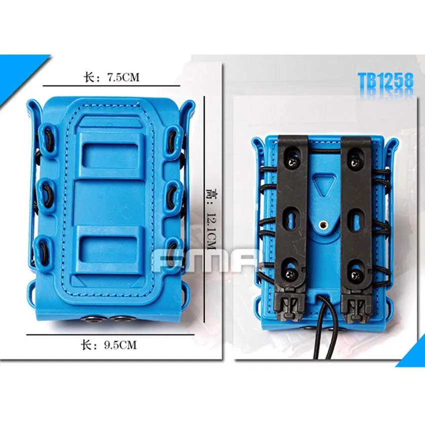 Новый FMA внешний Тактический Soft Shell Скорпион Mag 7 62 подсумок несущей BK/DE/FG TB1258 |