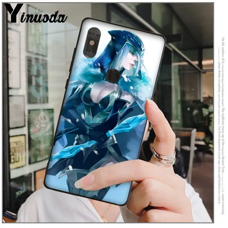 Yinuoda League of legends Coque Shell Phone Case for Xiaomi Mi 6 Note3 8 8SE Redmi 5 5Plus Note4 4X Note5 Cellphones | Мобильные