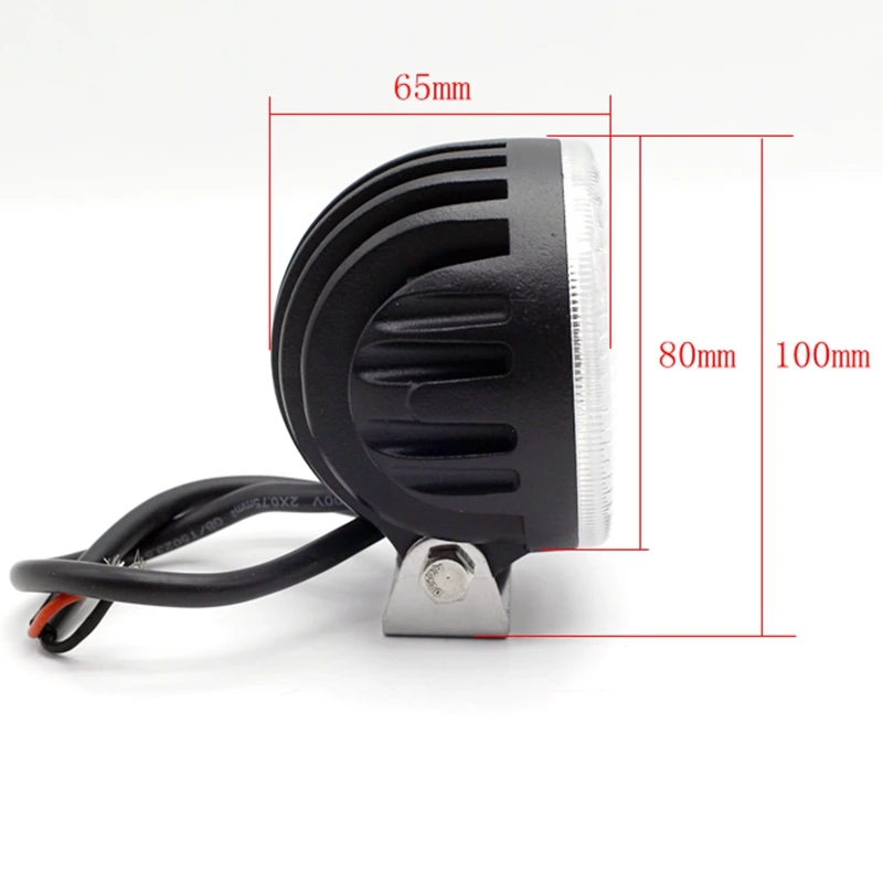 Tak Wai Lee 1Pcs 12W 4Chips LEDs Car Motorcycle Work Light Styling LED DC9-32V Driving Offroad Truck 4WD SUV Spot Flood Fog Lamp |