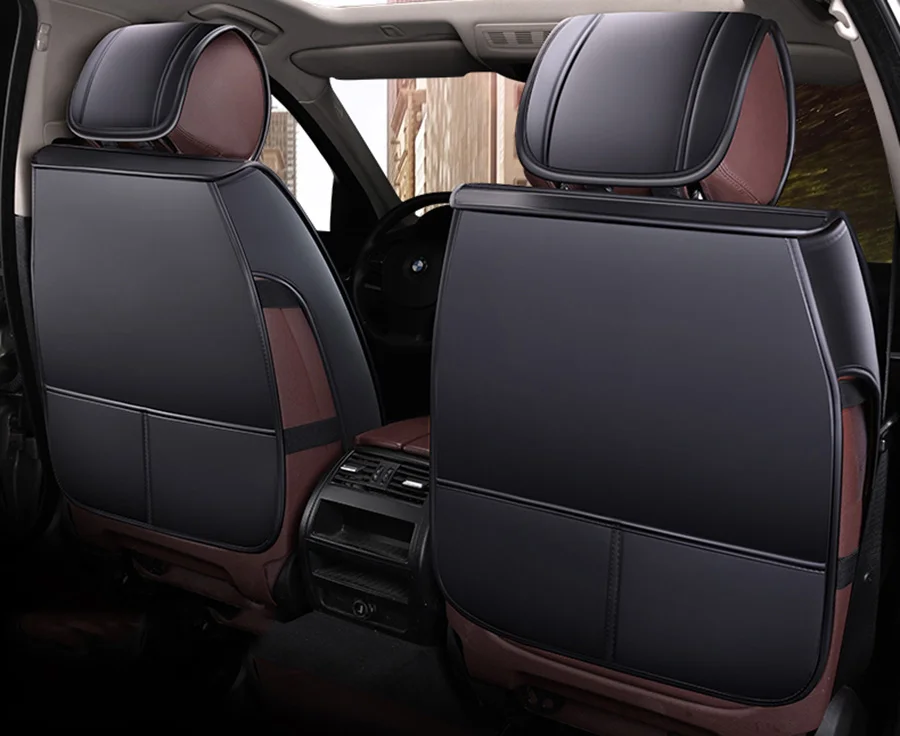 Передний+ задний) кожаные чехлы на сиденья для Mazda CX-9 cx9 demio familia premacy дань 6 gg gh gj 2010 2009 2008 2007