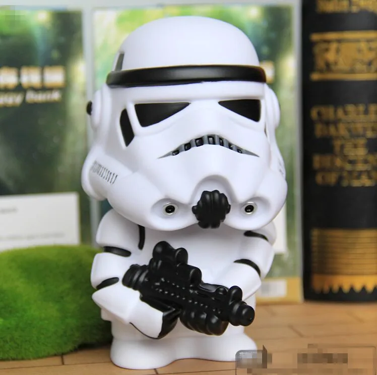 Stormtrooper2 14 см Звездные войны, фигурка Дарта Вейдера/BB8, фигурка, экшн, милая копилка, копилка, коробка для денег, игрушка для детей - Цвет: Stormtrooper2