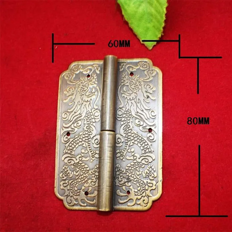 Chinese Brass Lock Set For 100-150cm Large Wooden Box Vase Buckle Hasp Latch Lock+ Hinge+Corner+Handle Bronze Tone |