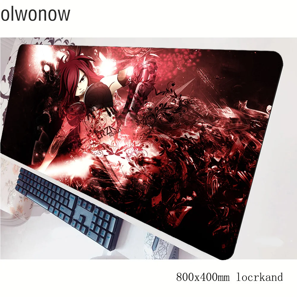 Сказочный хвост геймерский коврик для мыши на заказ 800x400x3 мм игровой коврик для мыши большой персональный блокнот ПК ноутбук padmouse эргономичный коврик