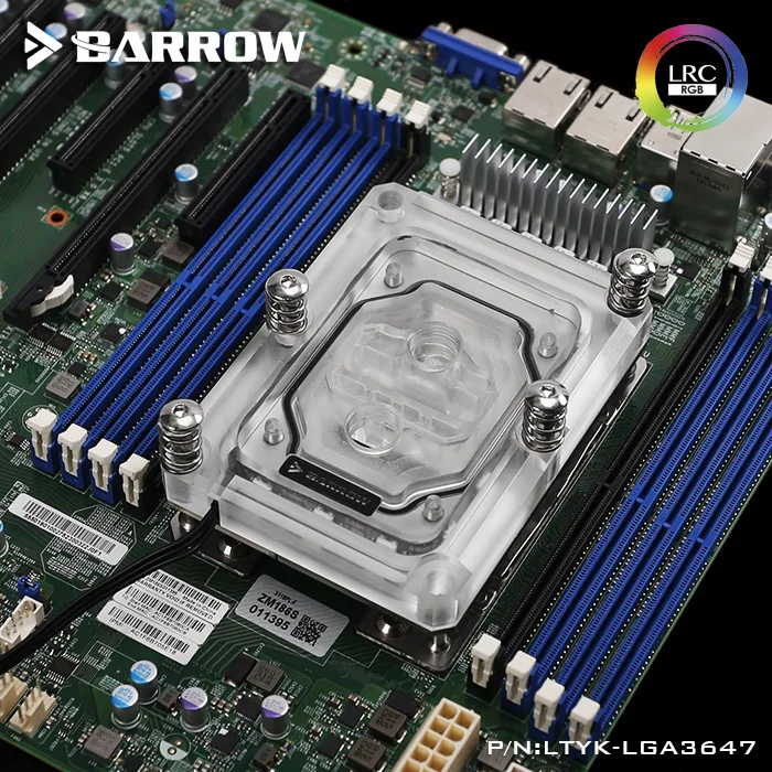 Курган LTYK-LGA3647 для Intel Lga3647 Skylake-E Процессор блок водяного охлаждения | Компьютеры и