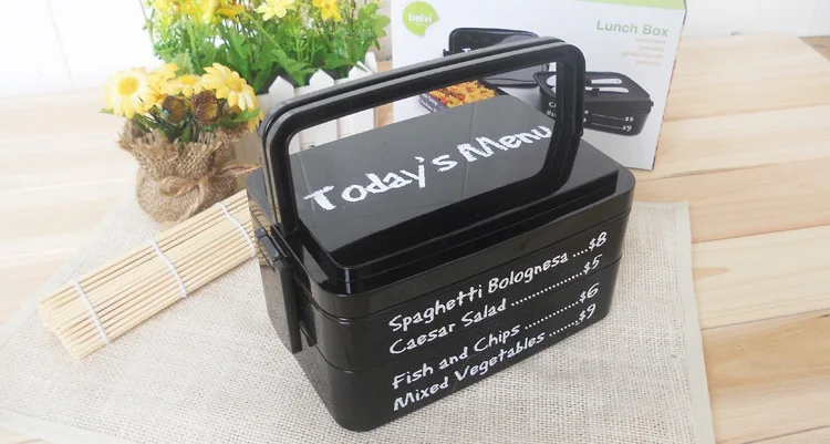 Bento Творческий устойчивостью к высоким температурам 3 слоя палочки дозирующая