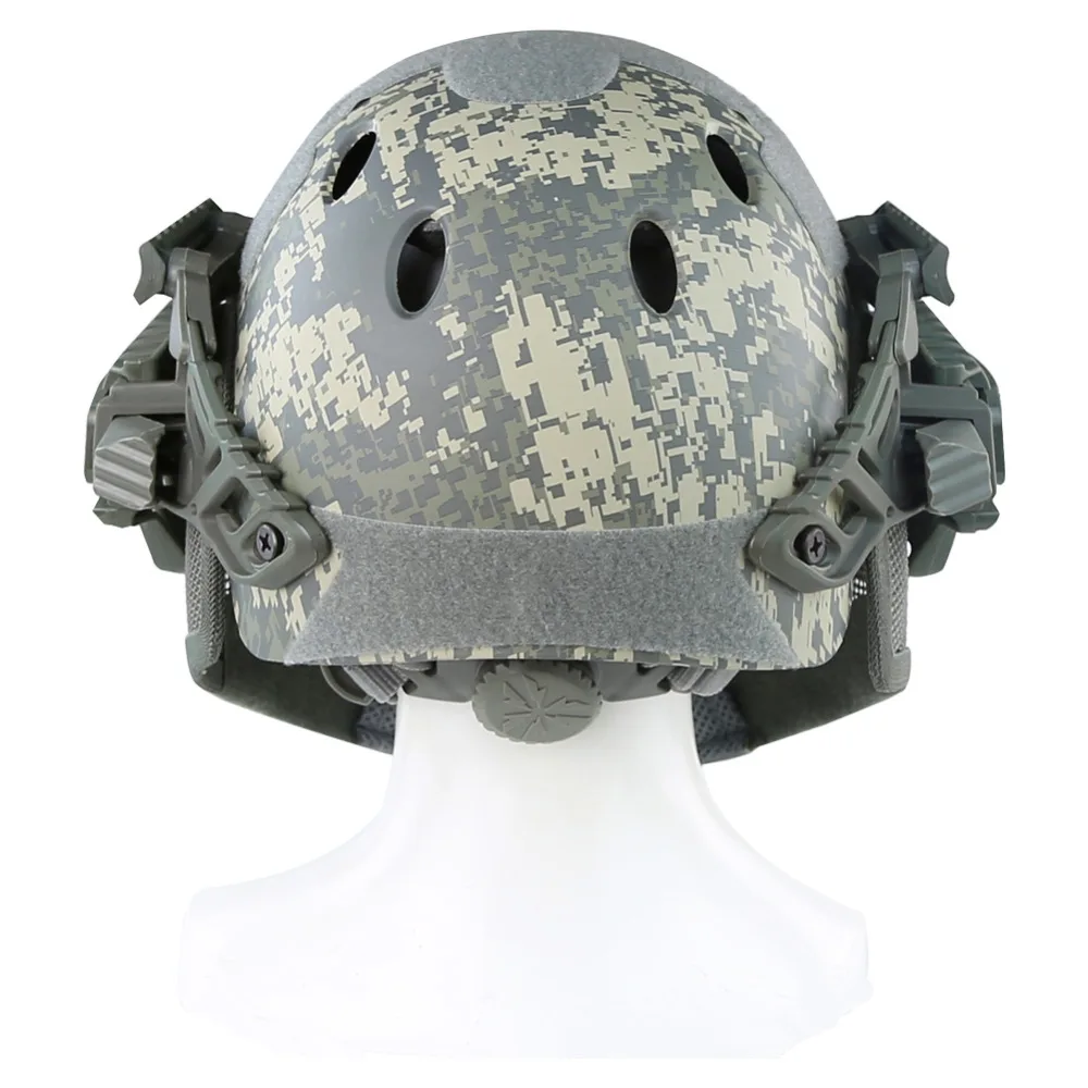 Тактический армейский военный защитный шлем Регулируемый Casco маска для лица WST