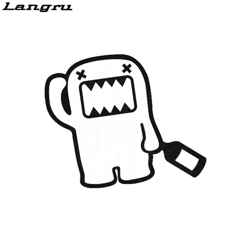 Langru Domo Kun Декоративные наклейки для автомобилей Jdm|jdm style|car stickers decalscar styling |