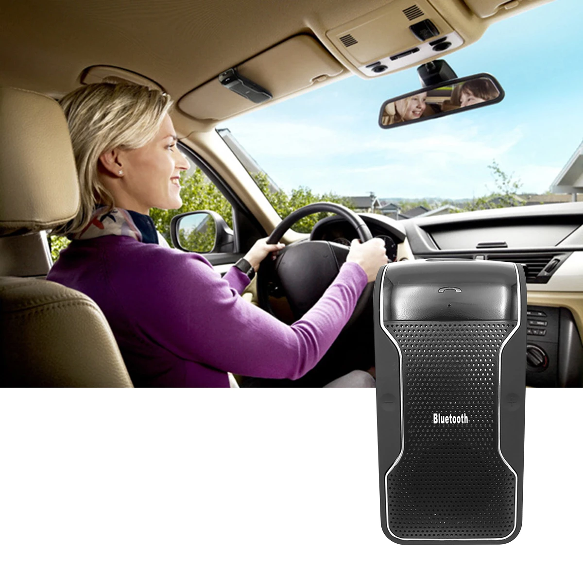 Handsfree 3 0 Bluetooth автомобильный комплект Солнцезащитный козырек динамик Авто
