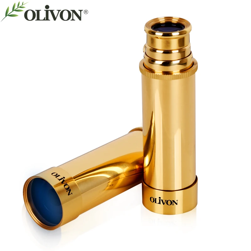 Подарочная коллекция! Канада OLIVON пират 20*40 желтый Aoli телескоп портативный