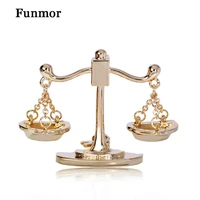funmor casual balance brooch enamel pins judge prosecutor coat lapel blazer decoration jewelry court routine accessories gifts