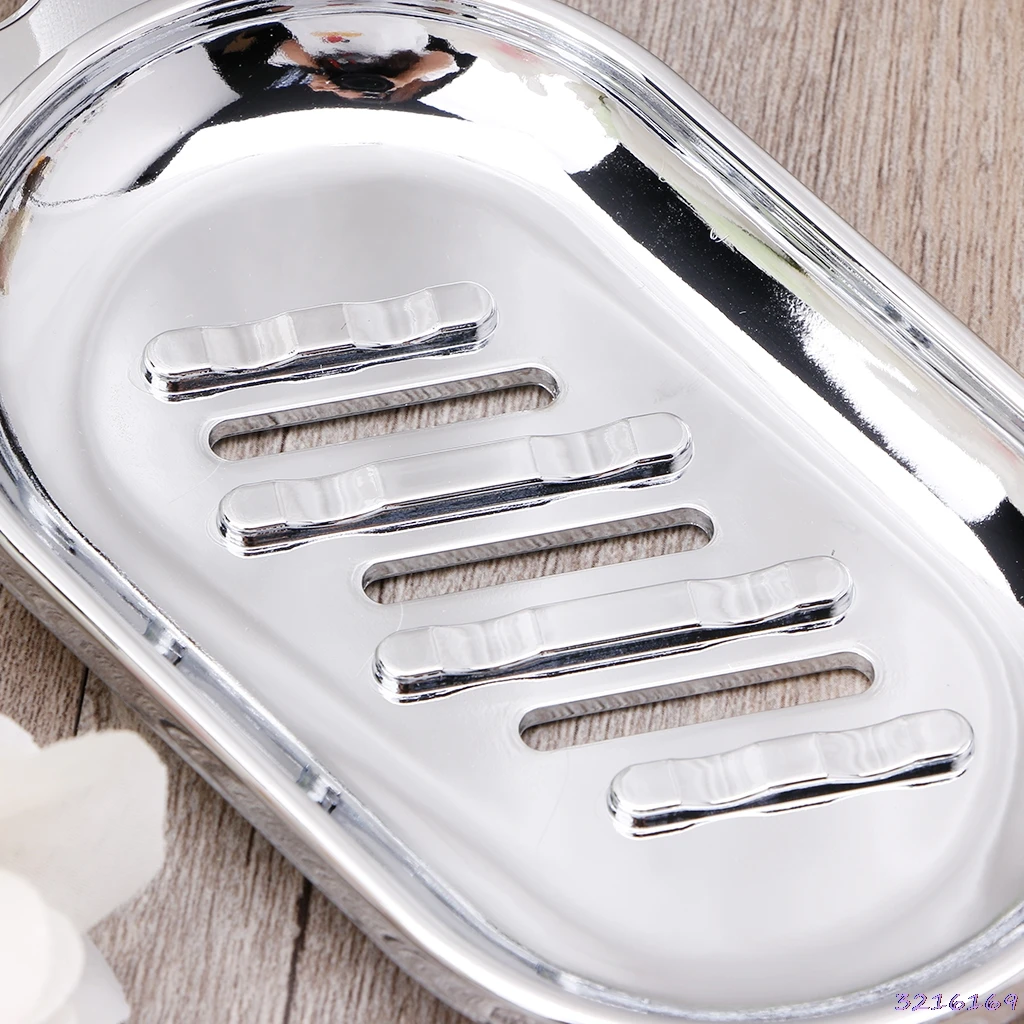 22 мм Пластик душевая штанга мыльница мыло поддон горка для душа ABS