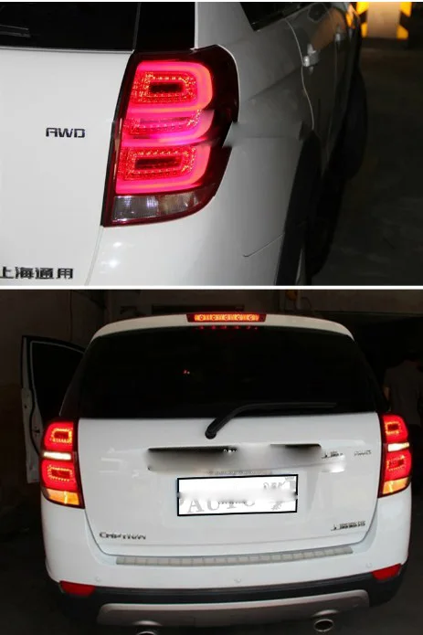 Один комплект для хвостовой части автомобиля светильник s хвост Captiva 2008 ~ 2016 год