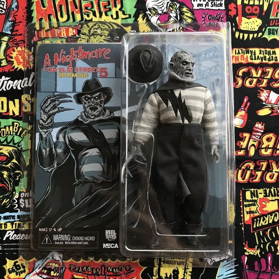 NECA Новое поступление кожаное классический ужас a &quotКошмар на улице Вязов&quot 5