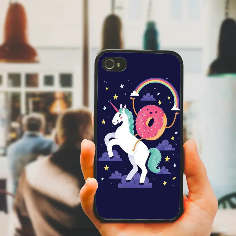 Rainbow Unicorn Horse Cell Phone Cases Hard Plastic Cover Protect for iphone 8 7 6 6S Plus X XR XS Max 5S 5 SE 4 4S Case |