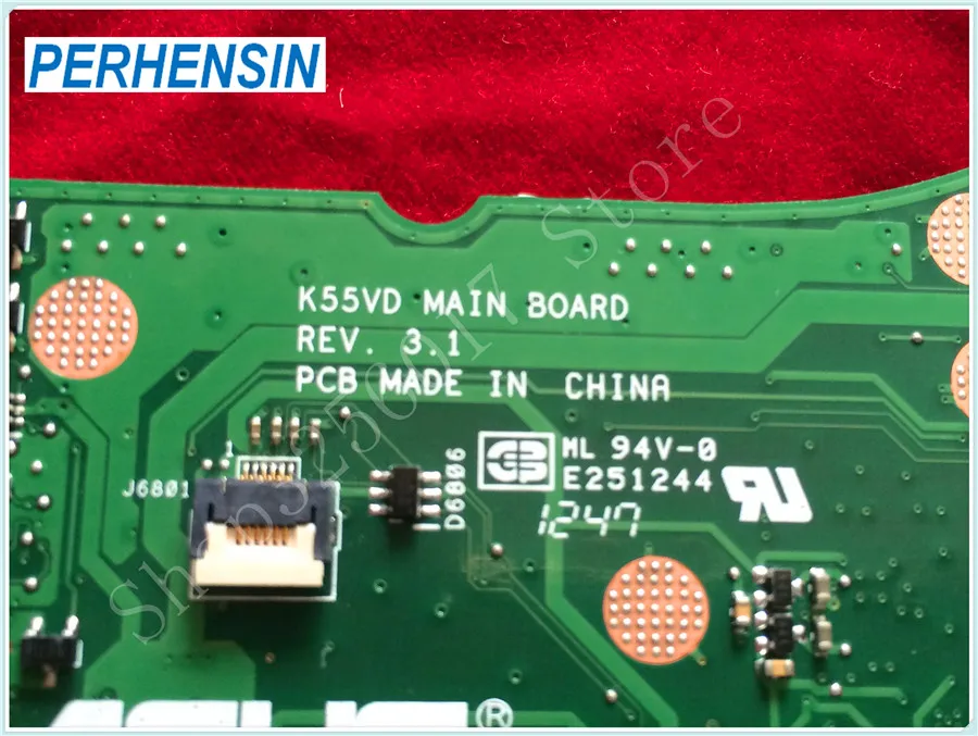 Материнская плата для ноутбука ASUS K55VD 69N0M6M13B03 60 N89MB1300 B03|motherboard for asus|motherboards laptopslaptop