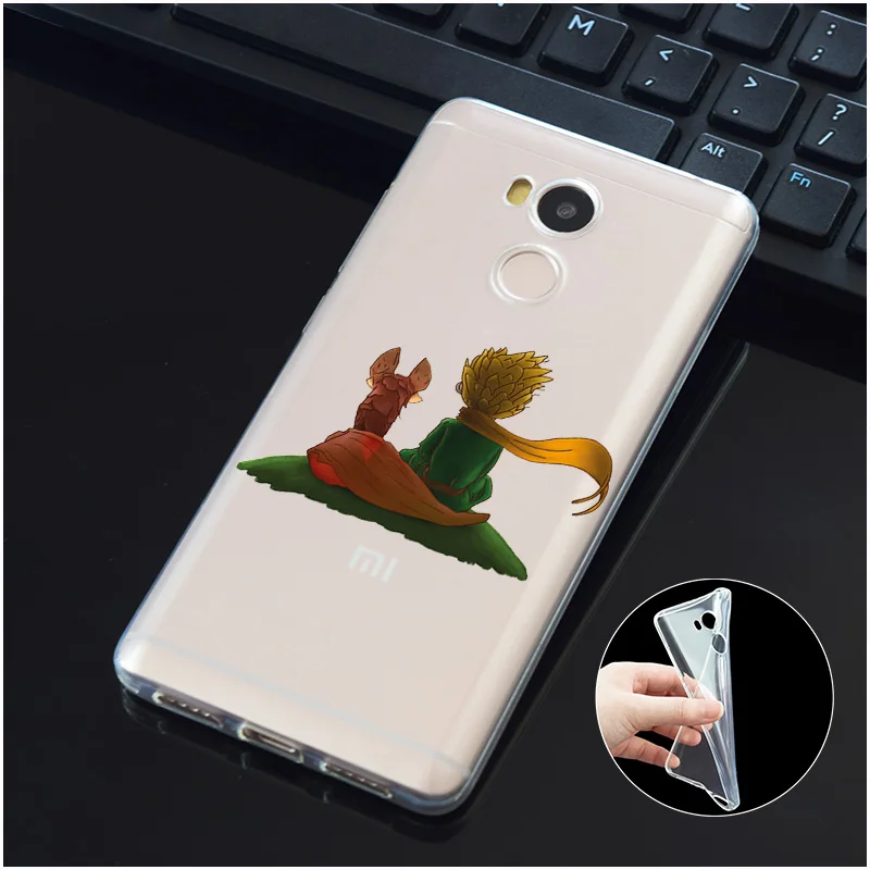 DREAMFOX M527 Маленький принц и лиса Мягкий ТПУ силиконовый чехол для Xiaomi Redmi Note 3 4 5 Plus 3S