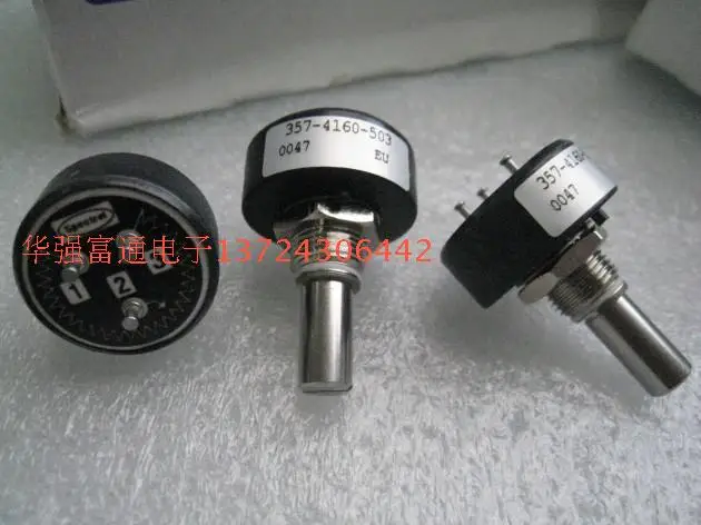 Imported 360 degree without limit conductive plastic potentiometer switch 357-4160-503-50K | Switches