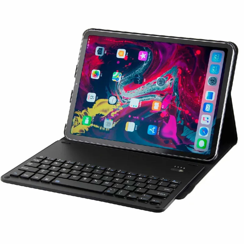 Беспроводная Bluetooth клавиатура чехол для 2018 iPad Pro 11 алюминиевый Съемный 11&quot|Чехлы