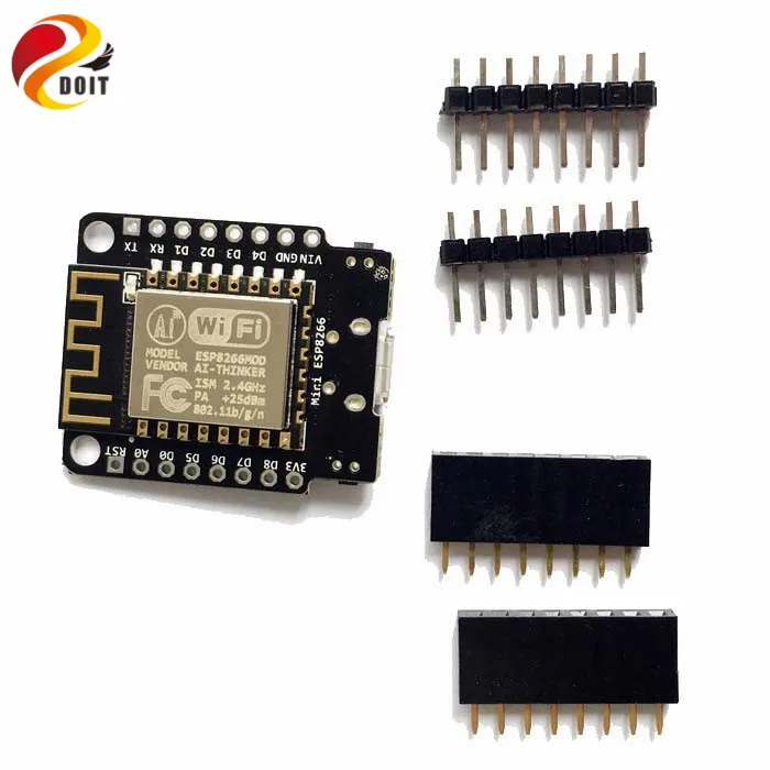 Макетная плата DOIT Newest Mini NodeMCU ESP8266 с Wi Fi устройство для самостоятельной сборки 4 Мб