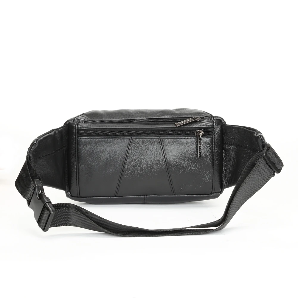 Casual Genuine Leather Men's Waist Bag Fashion Cow Crossbody Multifunctional Large Capacity Mobile Phone Key | Багаж и сумки