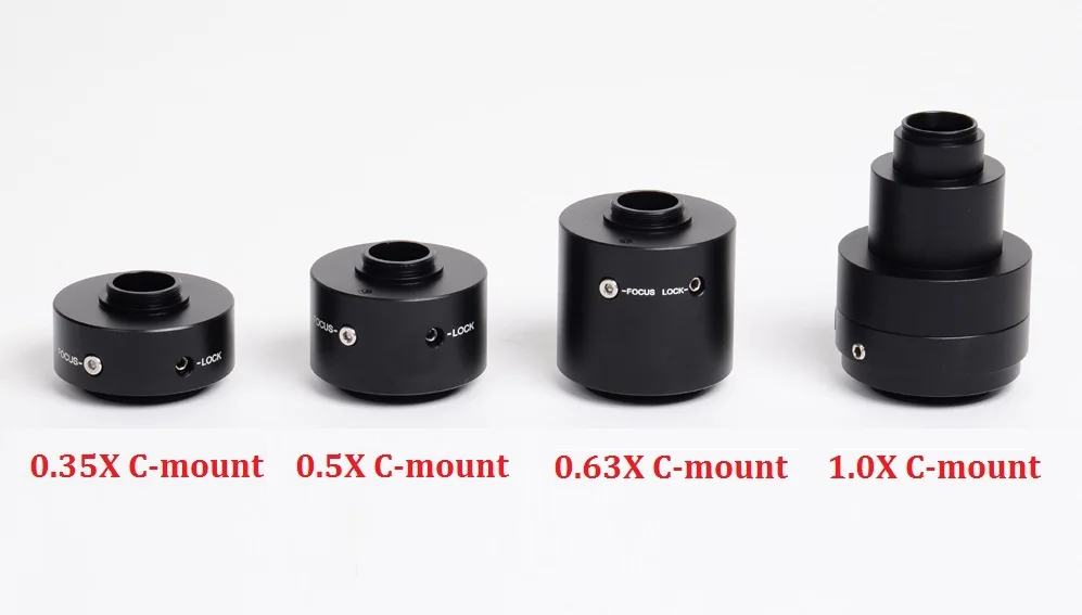 0.63X C mount adaptor for NIKON microscope CCD camera c-mount size Olympus CX BX MX STM SZX IX GX(GX41) | Инструменты