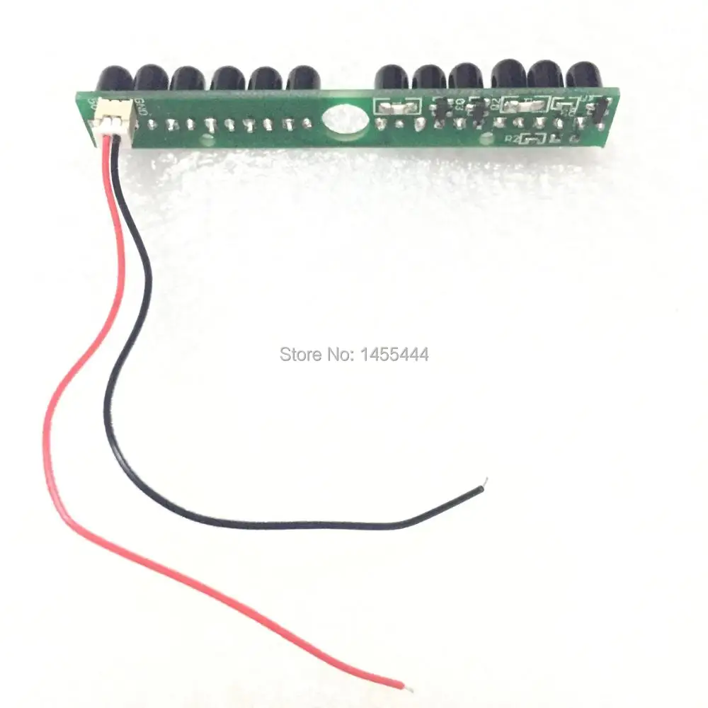 Lihmsek 12 шт. IR светодиодный s инфракрасный светодиодный щит 940nm DC5V CCTV светодиодный светильник лампа доска для видеонаблюдения аксессуары 60 градусов угол обзора