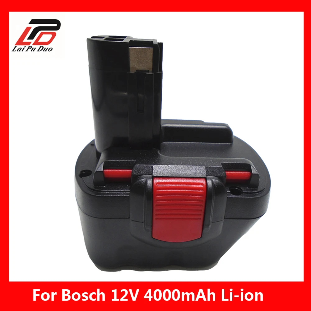 Сменный литий ионный аккумулятор для Bosch 12 В 4000 мАч BAT043 2 607 335 692 22612 аккумуляторы